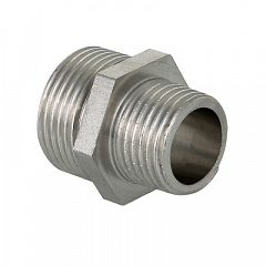 Ниппель переходной VALTEC из нержавеющей стали, 3/4 x 1/2