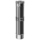 Труба телескопическая Вулкан VHR d110, L = 500 мм, AISI 321 (матовая)