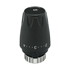 Термостатическая головка UNI-FITT DX, M30х1,5, чёрная (169B0000)