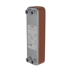 Паяный пластинчатый теплообменник Ридан одноходовой XB-25CR, DN20, пластин 16, НР G 3/4 A (004B2038R)