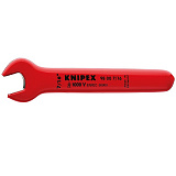 Ключ гаечный рожковый KNIPEX дюймовый VDE, размер под ключ 7/16 , 120.7 мм, диэлектрический