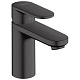Смеситель для раковины Hansgrohe Vernis Blend 100, без донного клапана, матовый черный