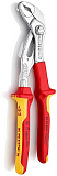 Переставные клещи KNIPEX ALLIGATOR , VDE, 50 мм (2 ), под ключ 46 мм, 250 мм, диэлектрические, хром, 2К ручки