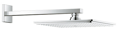 Верхний душ Grohe 26054000 Rainshower Allure с душевым кронштейном 286 мм, I режим, хром