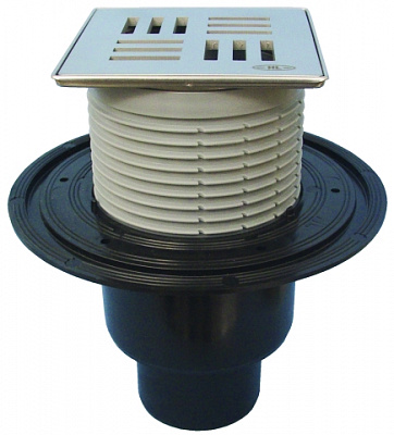 Трап HL 310NPr-3000 с Сухим сифоном, с решеткой 3124 Трап HL 310NPr-3000 с Сухим сифоном, с решеткой 3124
