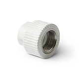 Муфта полипропиленовая комбинированная PRO AQUA PP-R ВР белая (32-1/2), арт.PA22015P