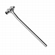 Тройник KAN-therm Push латунный редукционный с трубкой 15 мм (L=750мм), левый, 25х3,5/18х2
