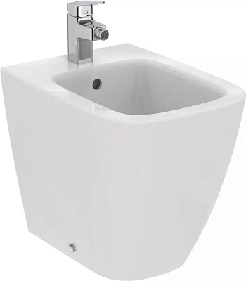 Биде напольное Ideal Standard i.life S пристенное с отверстием под смеситель T459501