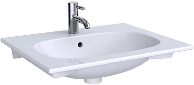 Раковина встраиваемая Geberit Acanto Slim 60x48 белая