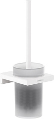 Туалетный ёршик Hansgrohe AddStoris настенный матовый белый 41752700