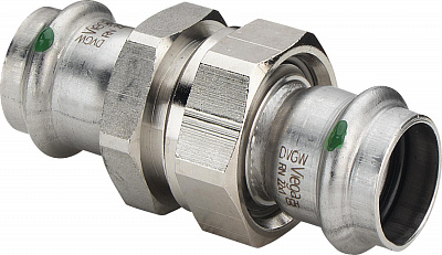 Соединение Viega разъемное 15 мм, Sanpress Inox, модель 2360