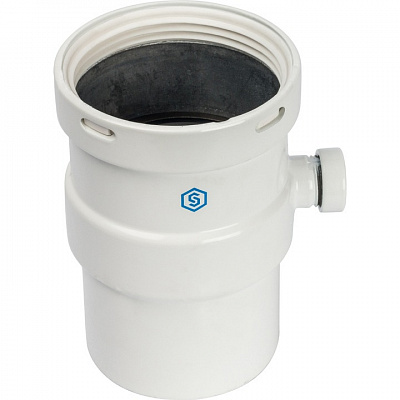 Конденсатоотвод Stout горизонтальный DN80 п/м с патрубком