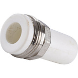 Штуцер из полипропилена Valfex НР 32x1 1/4 (120/20) БЕЛЫЙ