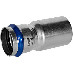 Муфта переходная Stout из нержавеющей стали 42х35 НПр-ВПр (SSS-2020-004235)