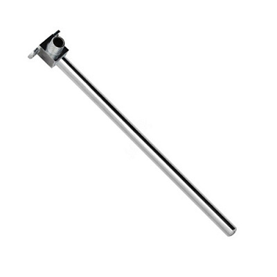 Отвод KAN-therm Push латунный с трубкой 15 мм (L=750 мм) с кронштейном, 18х2