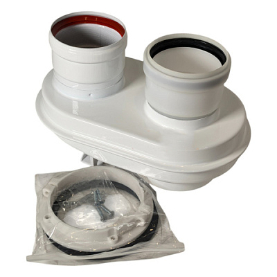 Адаптер моноблочный Camino 60/100-80/80 универсальный (кроме Immergas) (CE.00.C65.it)
