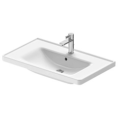 Раковина Duravit D-NEO 80x48 с переливом WonderGliss