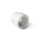 Муфта из полипропилена PRO AQUA PP-R переходная белая (63-20), арт.PA1261808
