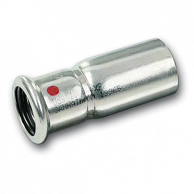 Ниппель Sanha 24243, редукционный ВПр-НПр, углеродистая сталь, 54ax42