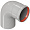 Отвод Rommer D 80 угол 90гр. M/F (мама/папа)