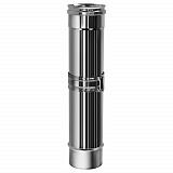 Труба телескопическая Вулкан VHR d120, L = 330 мм, AISI 321 (матовая)