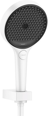 Душевой набор Hansgrohe Rainfinity с держателем 130 3jet со шлангом 125 см, матовый белый 26852700