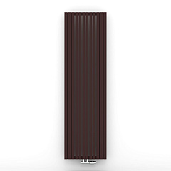 Стальной трубчатый радиатор отопления Jaga Tetra Wall H180 L033_цвет 160 (шоколад)