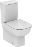 Унитаз напольный Ideal Standard T282001+T282801+T318301 ESEDRA пристенный с бачком, c сидением и крышкой плавного закрывания