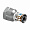 Штуцер Uponor S-Press PLUS 20 x 3/4 ВР, 10 бар, латунь