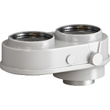 Адаптер Rommer моноблочный переход с D60/100 на 80/80 конденсационный