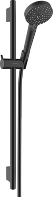 Душевой набор Hansgrohe Vernis Blend Vario cо штангой 65 см матовый черный 26422670