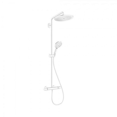 Душевая система Hansgrohe Croma Select S 280 Showerpipe, матовый белый