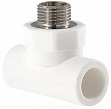 Тройник полипропиленовый VALTEC 20 мм х 3/4 НР, VTp.733.0.02005