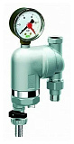 Фильтр для воды FAR 100мкм, с манометром, Max: 95 C, 25 бар, поворотный 1/2 ВР-НР