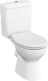 Унитаз напольный Vitra 9822B003-7204 Комплект (нижний подвод) S10 Open-Back с сиденьем микролифт