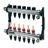 Коллектор TECE TECEfloor для поверхностного отопления 1 x 16 push-fit, 12 контуров