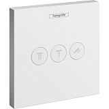 Вентиль Hansgrohe ShowerSelect 3 потреб BBR 15764700, матовый белый