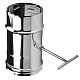 Задвижка Вулкан VHR d130, AISI 321 (матовая)