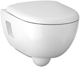 Унитаз подвесной Geberit комплект Renova T54 Rimfree (203070) c сиденьем и быстросъемной крышкой с микролифтом 500.800.00.1