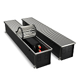 Внутрипольный конвектор с естественной конвекцией Royal Thermo 190/200/800-RG-U-NA