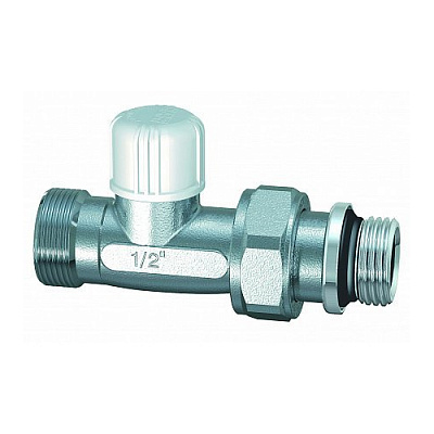 Вентиль FAR запорный прямой 1/2 М24х19, EPDM (аналог FV 1300 C12)