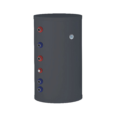 Бойлер косвенного нагрева RISPA SERBW 100 L Enamel настенный, вертикальный, с 1-м теплообменником