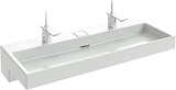 Раковина-столешница Jacob Delafon Terrace двойная 120x49 белая