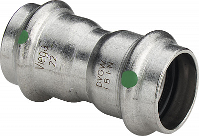 Муфта Viega Муфта 22 мм, Sanpress Inox, модель 2315