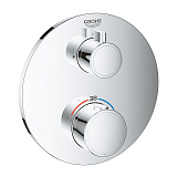 Встраиваемый смеситель Grohe Grohtherm Термостатический для душа, круглая розетка, хром