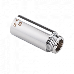 Удлинитель MVI хромированный, резьба ВР-НР 1/2 x 70 mm, DN15, латунь