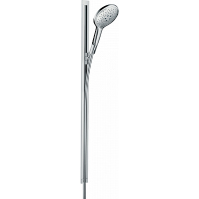 Душевой набор Hansgrohe Raindance Select S 150/Raindance Unica S, белый/хром 26626400