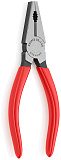 Плоскогубцы KNIPEX комб., рез: провол. ср. d 3.8 мм, твёрд. d 2.5 мм, кабель d 15 мм (25 мм?), L-250 мм, чёрн., 1К ручки