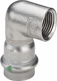 Угольник Viega 90 с внутренней резьбой 18 мм х Rp 3/4 , Sanpress Inox, модель 2314.2