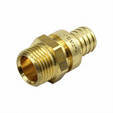 Соединитель KAN-therm Push латунный с наружной резьбой, 18x2,5 G3/4